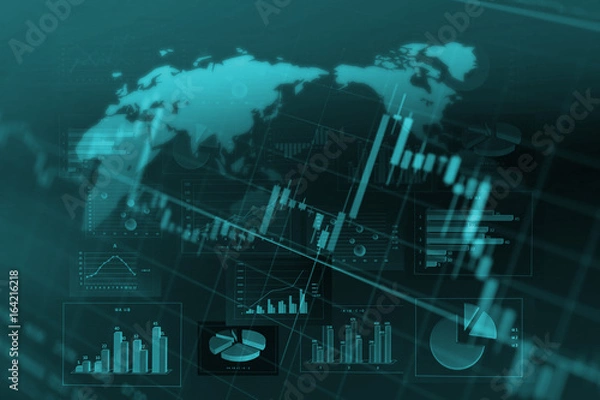 Fototapeta ビジネスイメージ　世界経済