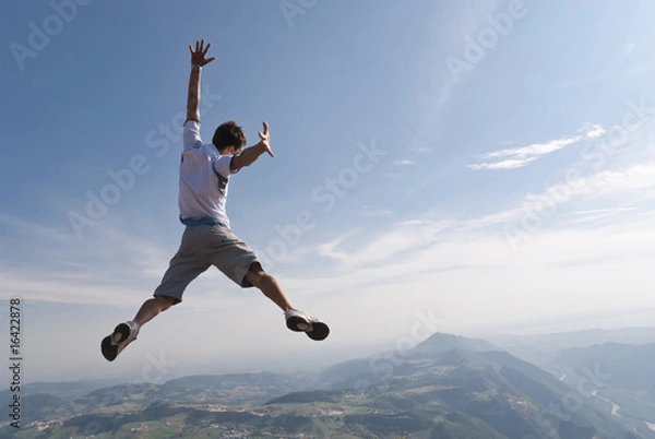 Obraz Free man - back shot