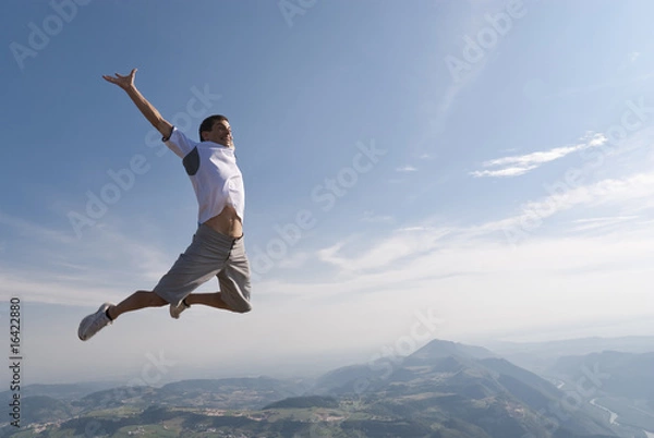 Obraz Free man - front shot