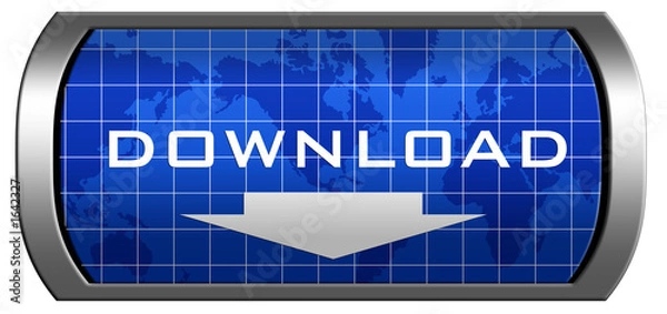 Obraz display with dowlnload sign