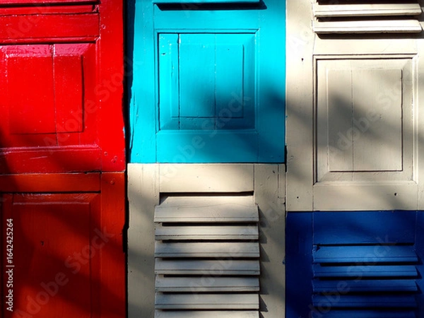 Fototapeta wooden window