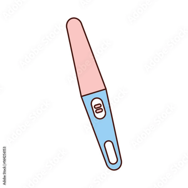 Obraz pregnancy test isolated icon vector illustration design