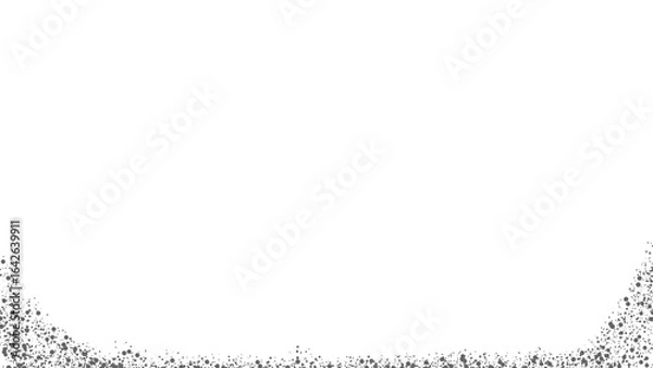 Obraz gray glitters frame border