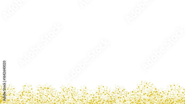 Obraz gold glitters frame border