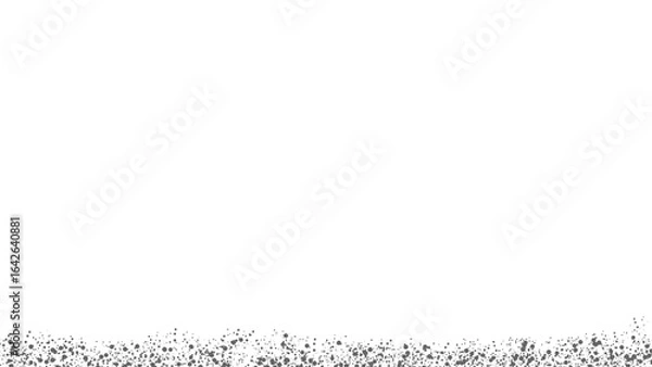 Obraz grass frame. gray glitters frame border. transparent element