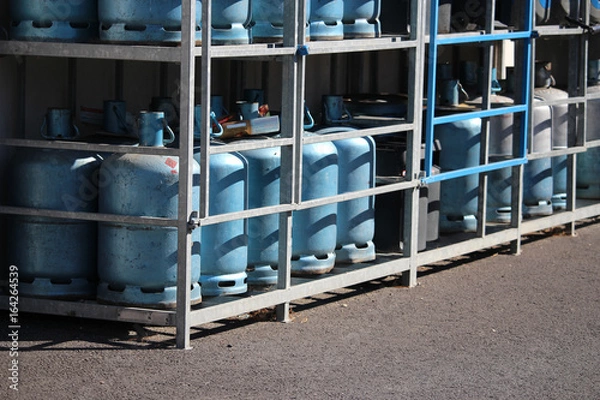 Obraz bouteilles de gaz