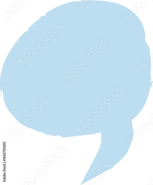 Obraz speech bubble vector ilustration on transparent background