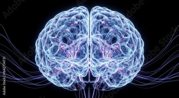 Obraz Human Brain - Neural Network Concept