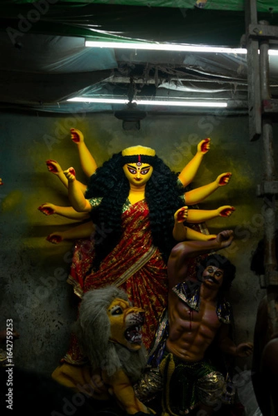 Obraz Durga from kumartuli before durga puja