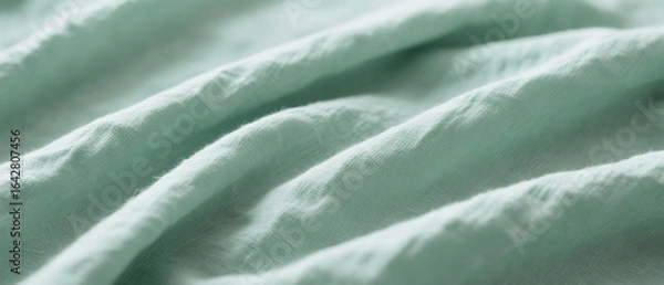 Obraz Soft cotton fabric wrinkle texture display