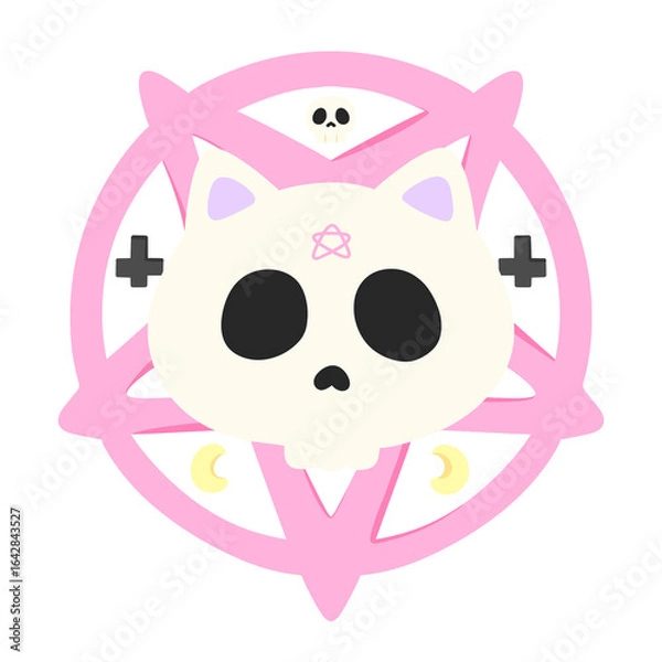 Obraz Pastel Halloween Cute Clipart