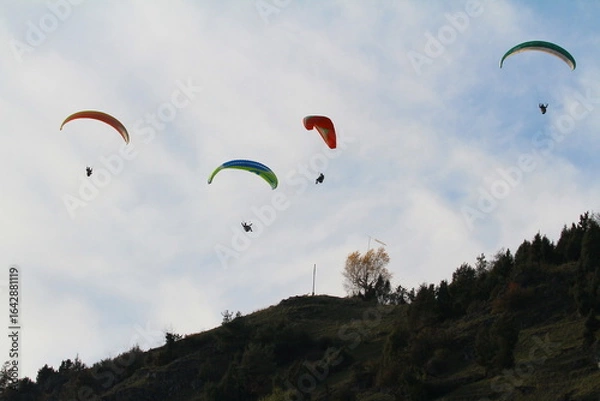Fototapeta paraglider