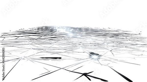 Fototapeta Abstract network graphic (2)