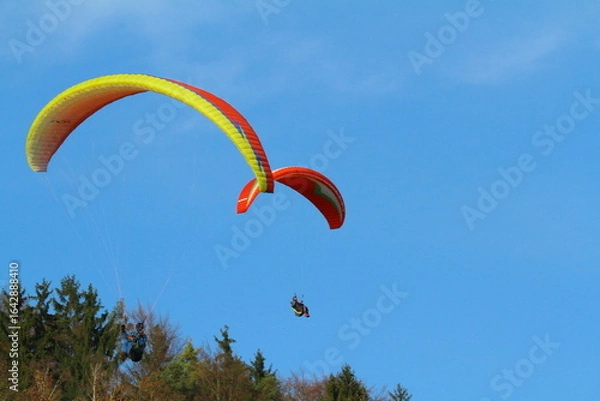 Fototapeta paraglider
