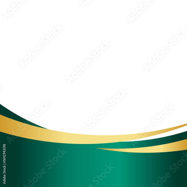 Obraz Luxury Wave Footer