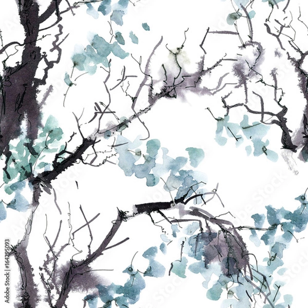 Obraz Tree foliage pattern