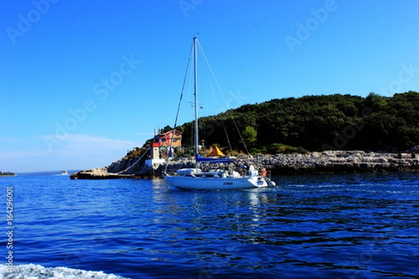 Obraz seascape with boat