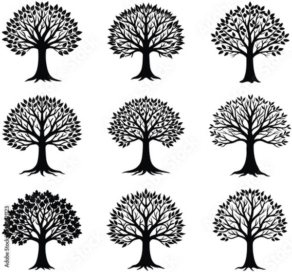 Fototapeta tree vector