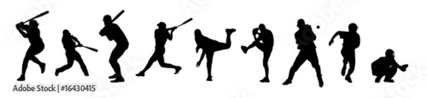 Fototapeta Baseball_players