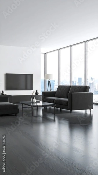 Obraz Modern minimalist living room