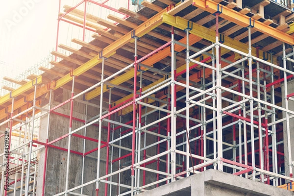 Obraz elements of building construction formwork