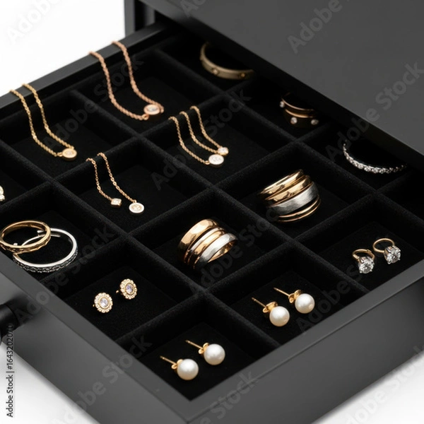 Obraz diamond ring with diamonds