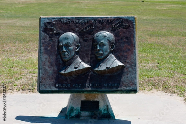 Obraz Wright Brothers National Memorial in Kitty Hawk North Carolina