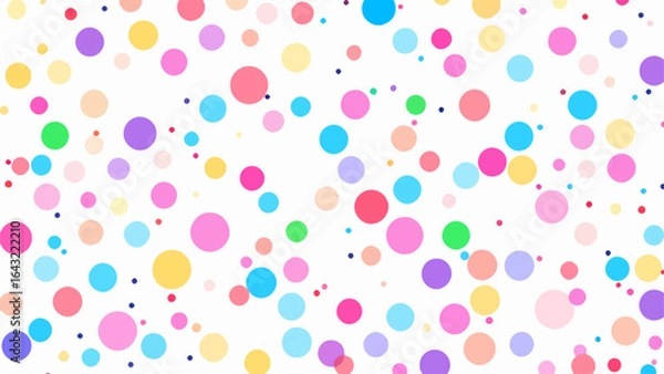 Fototapeta seamless polka dots pattern