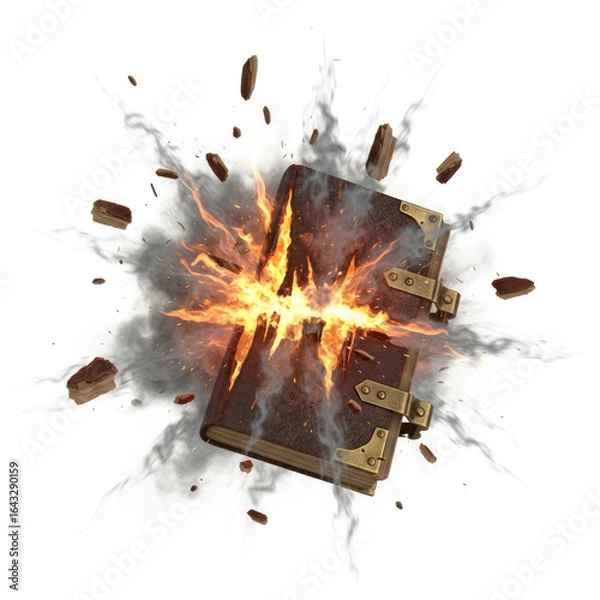 Obraz explosion of fire