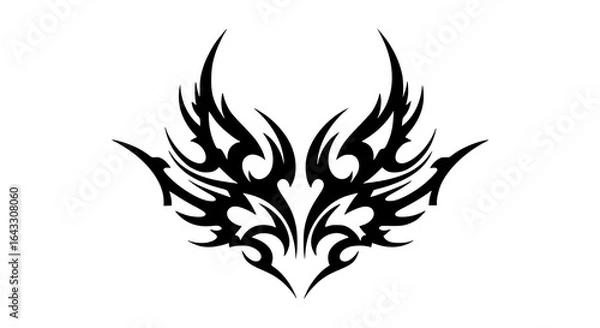 Fototapeta Solid black screen showing a plain empty and featureless dark surface.