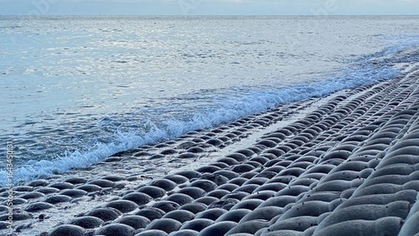 Obraz wave track the rounded 