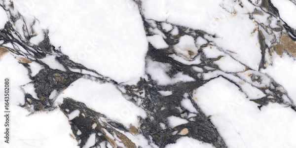 Fototapeta Calacata Texture Marble White and Background , Floor tiles and Wall tiles 