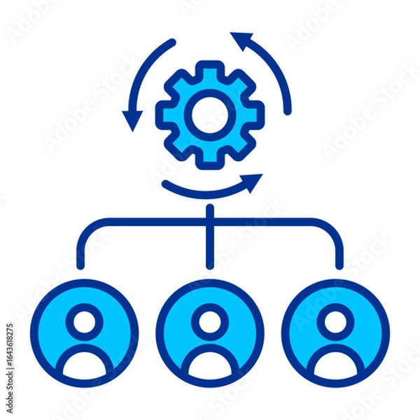 Fototapeta Structure Simple Icon Vector Illustration Concept
