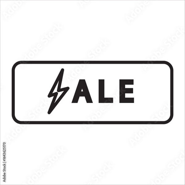 Fototapeta e-commerce icon outline vector