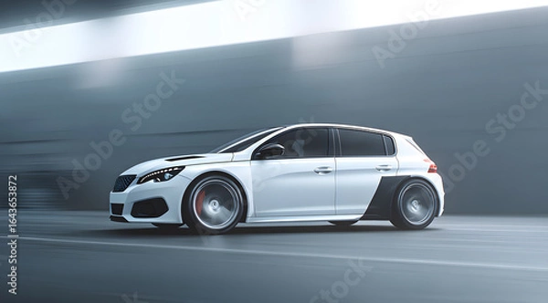 Obraz Modern new energy vehicle