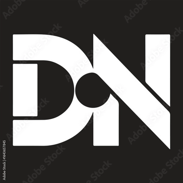 Fototapeta dn vector logo