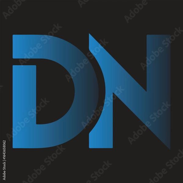 Fototapeta dn vector logo