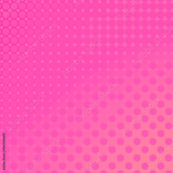 Fototapeta  pink color dots gradient background