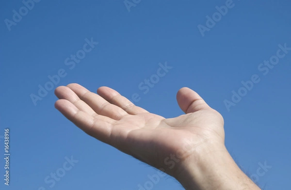 Obraz Mano protesa all' aiuto