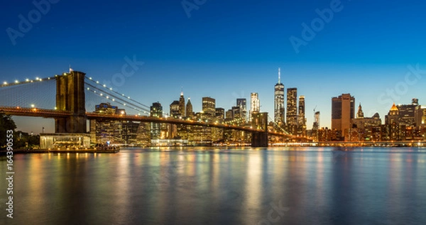 Obraz Brookly Bridge in the evening