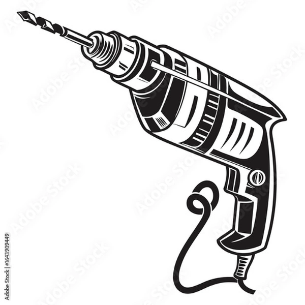 Obraz electric drill icon