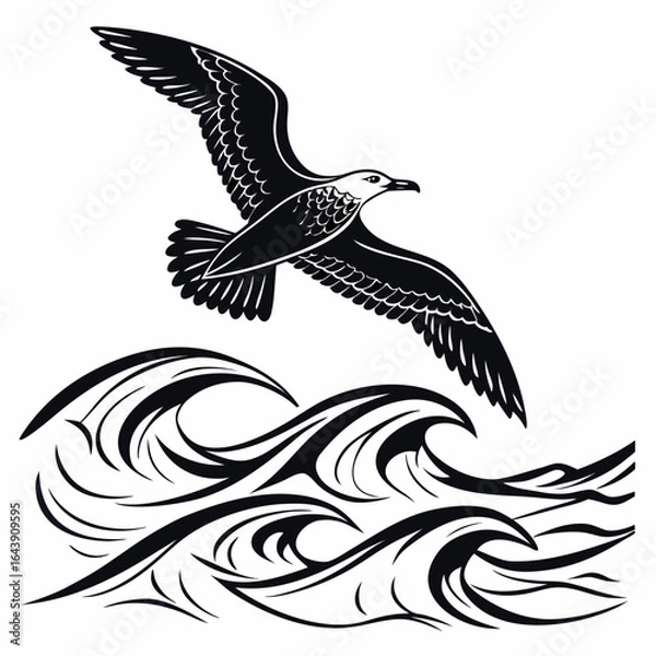 Obraz black headed eagle