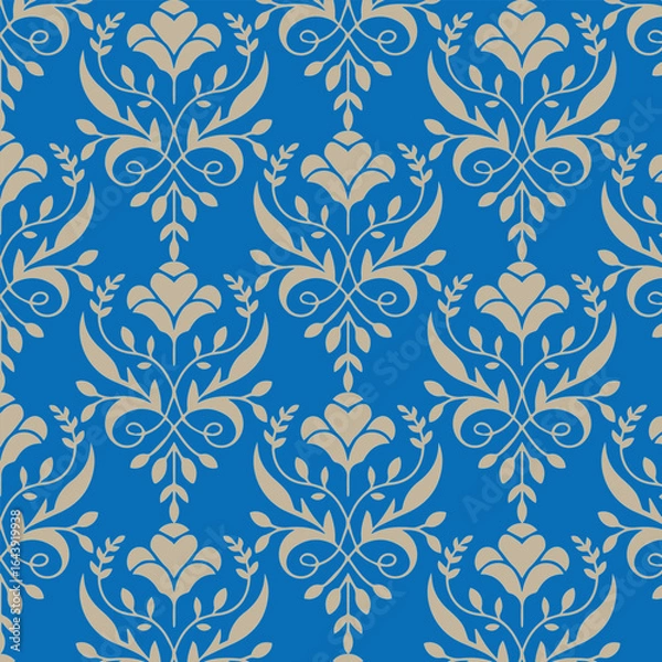 Fototapeta seamless floral pattern 