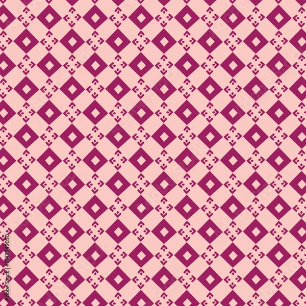 Fototapeta seamless floral pattern 