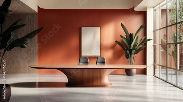Fototapeta collaboration syncing meeting table