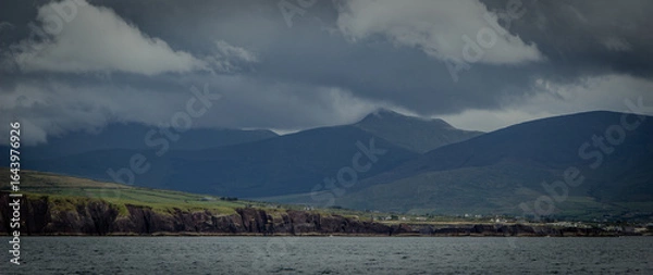 Obraz Sombres montagnes