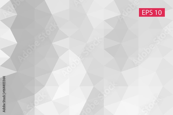 Fototapeta Abstract background, vector from polygons, triangle geometric background, vector illustration, light vector pattern, triangular template, geometric sample