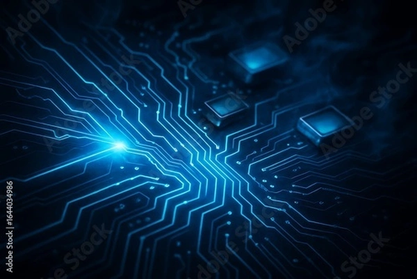 Obraz circuit board background