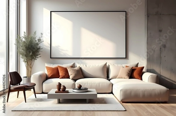 Fototapeta modern living room