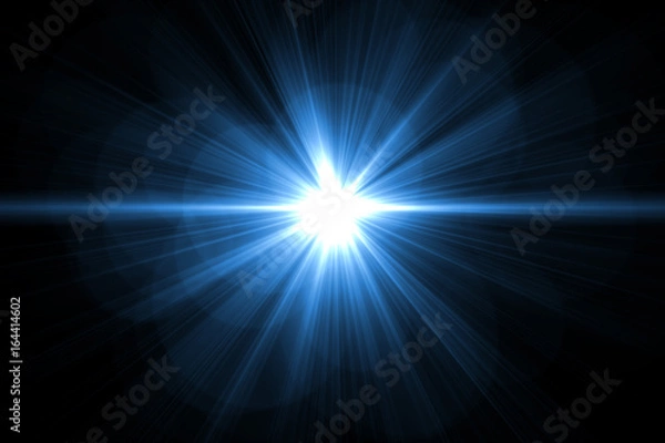 Fototapeta magic sunburst with glowing light . Colorful rays of light abstract background